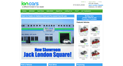 Desktop Screenshot of ioncars.com